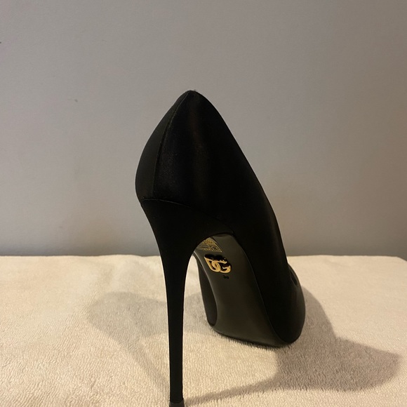 dolce gabbana black pumps /size 38 - Picture 3 of 4